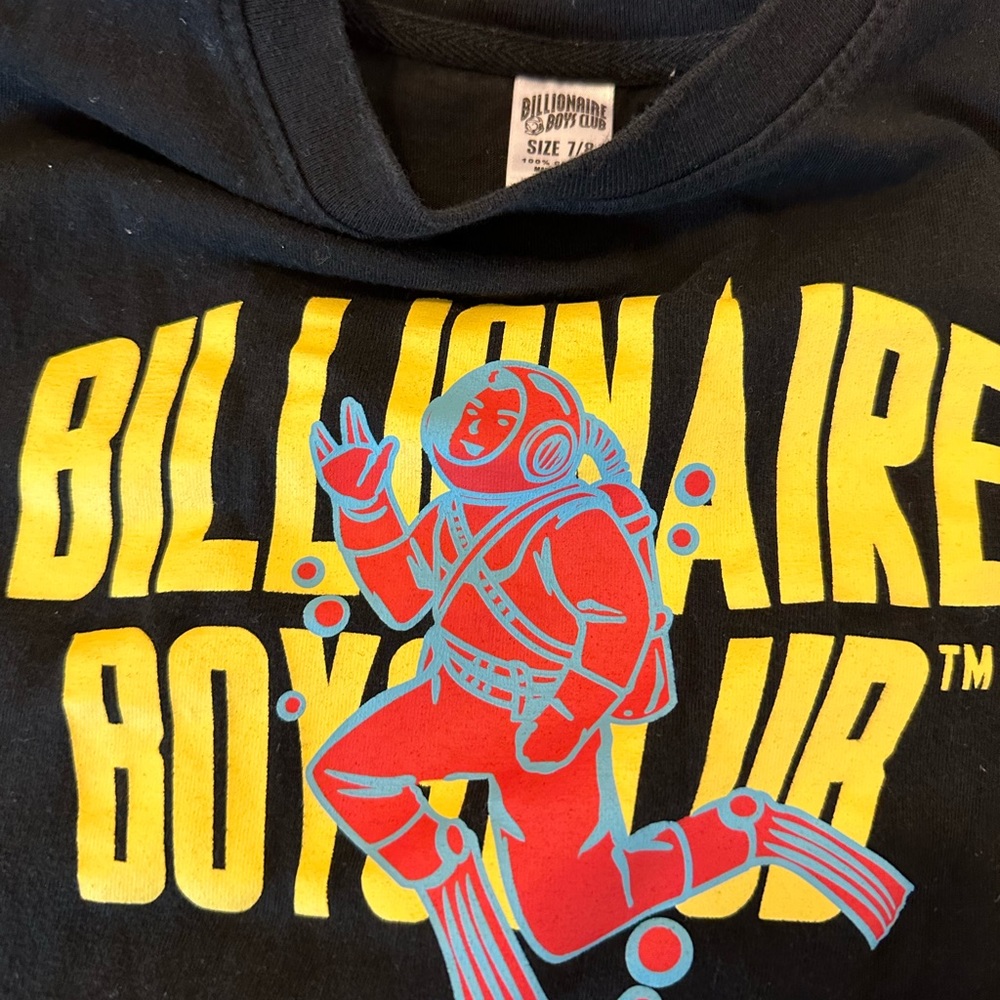 Boys size 7/8 billionaire boys club shirt